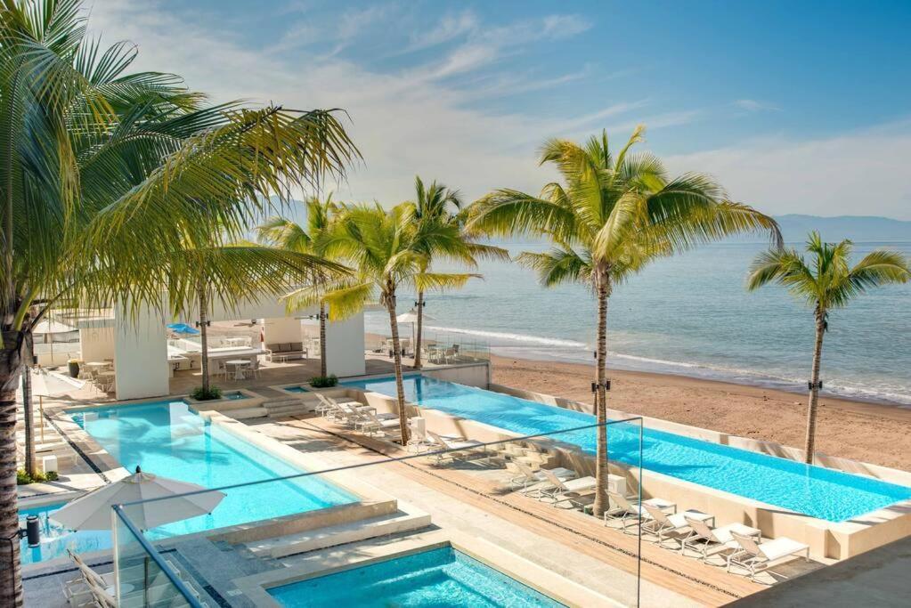 Harbor 3008 Amazing Beach Front Condo By Moikkarentals Puerto Vallarta Bagian luar foto