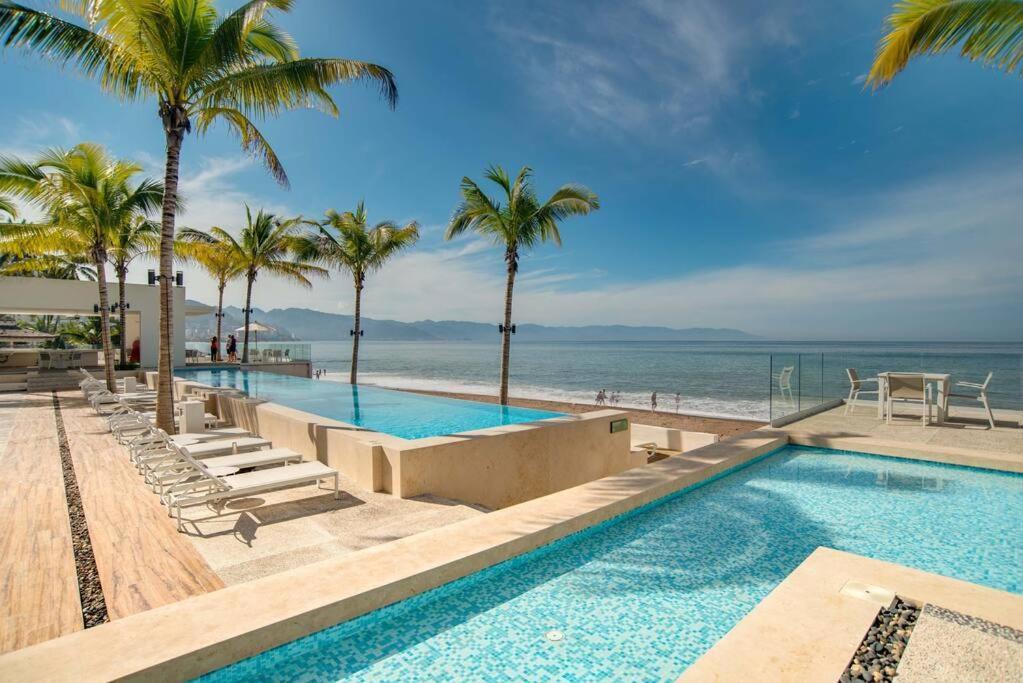 Harbor 3008 Amazing Beach Front Condo By Moikkarentals Puerto Vallarta Bagian luar foto