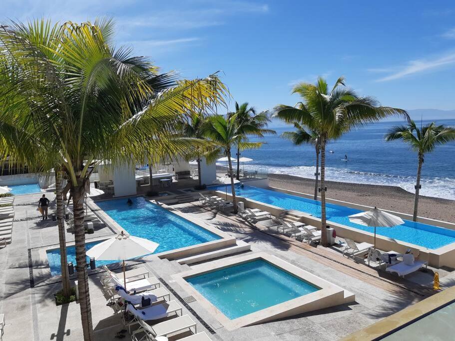 Harbor 3008 Amazing Beach Front Condo By Moikkarentals Puerto Vallarta Bagian luar foto